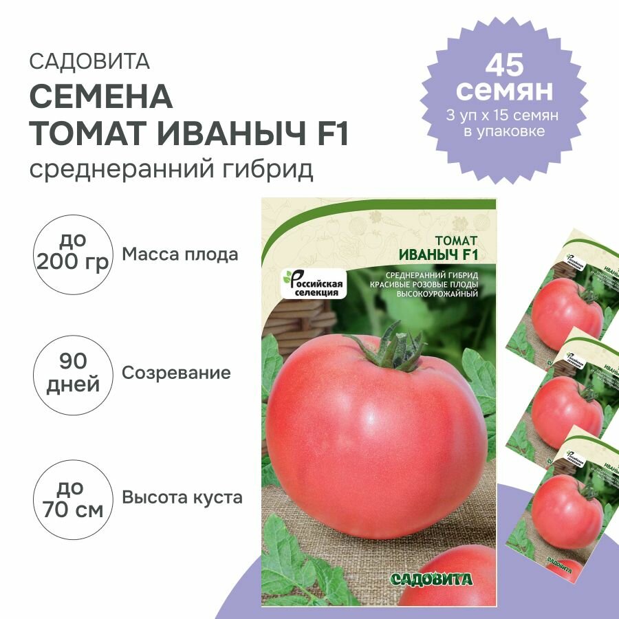 Семена томатов Иваныч F1