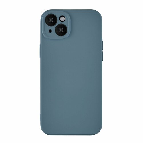 Чехол-накладка Rocket Sense Case Soft Touch для смартфона Apple iPhone 15 Plus (Цвет: Dark Blue) чехол 15 6 case logic dark green 3204459 refpc116gre