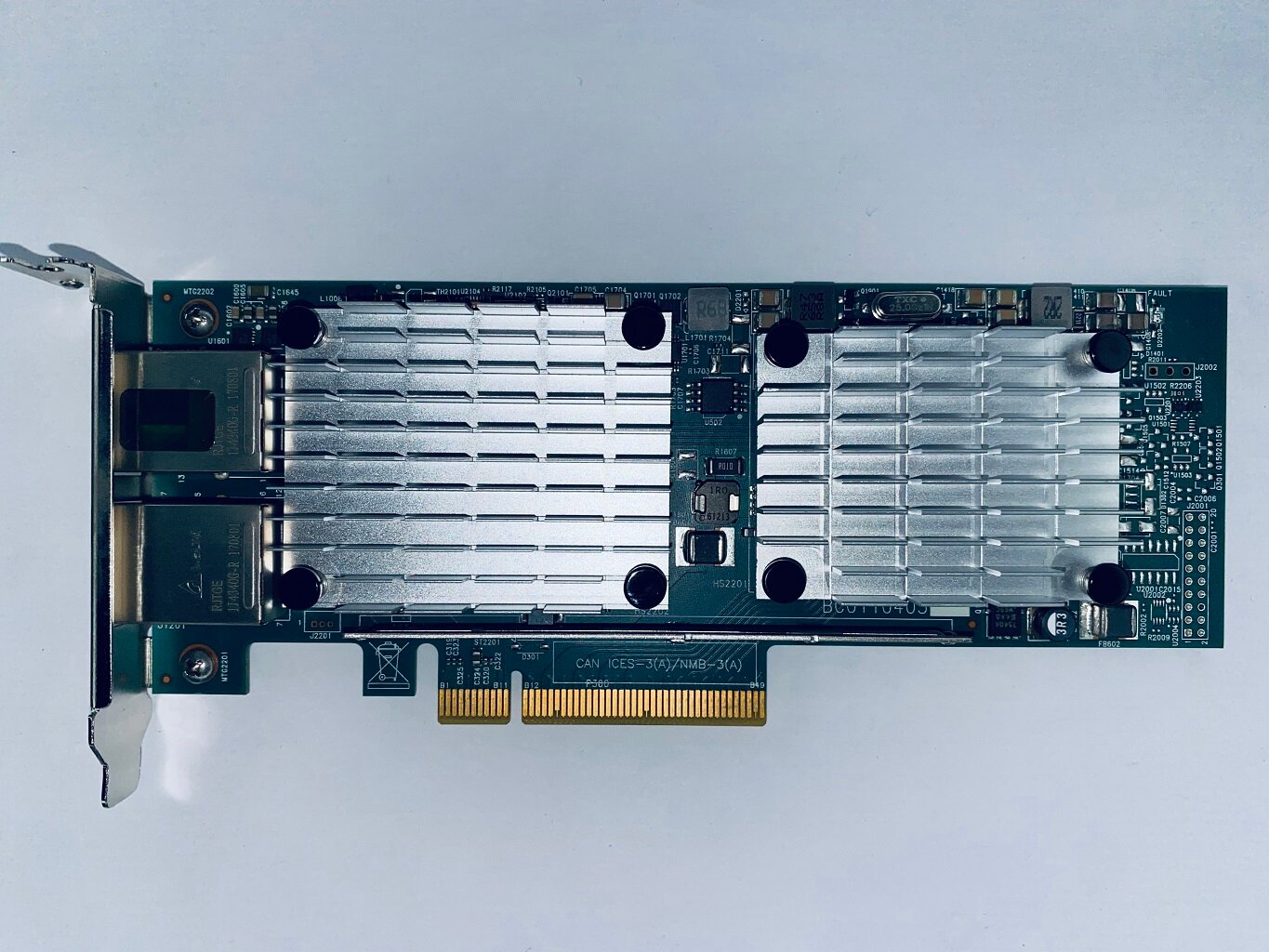 Серверные комплектующие Qlogic Сетевая карта Qlogic Ethernet 10Gb 2-port QLE3442-RJ Adapter P/N: BC0110403-01