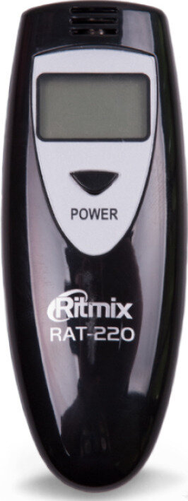 Алкотестер Ritmix RAT-220 полупроводниковый черный