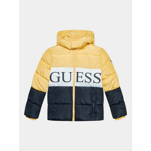 фото Пуховик guess, размер 7y [mety], желтый