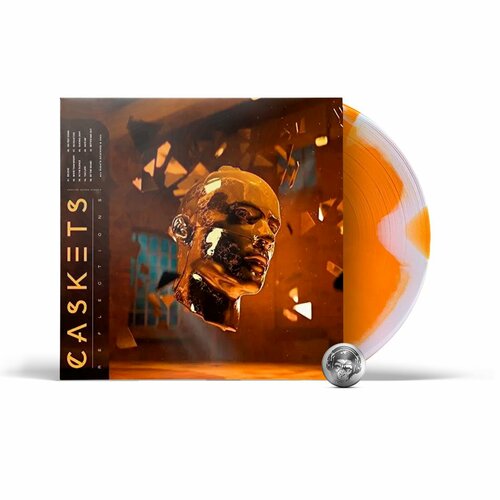 Caskets - Reflections (coloured) (1LP) 2023 Orange White Corona Виниловая пластинка