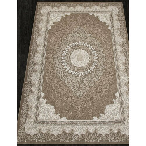 Ковер 04076A - BROWN / BROWN - Прямоугольник - коллекция ARMINA (1.6 х 4 м)