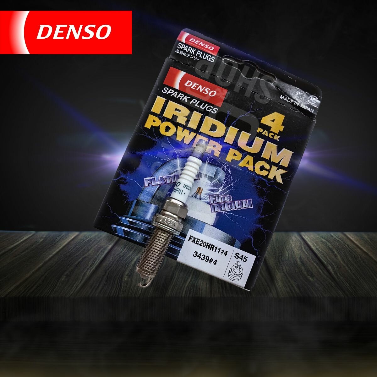 DENSO Свечи зажигания Iridium Power FXE20HR11 (IXEH20TT) (3439)