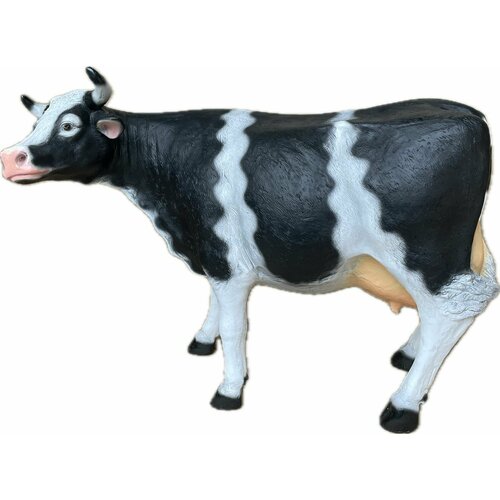 Садовая фигура Корова голландская 54*74 садовая фигура корова буренка 31см