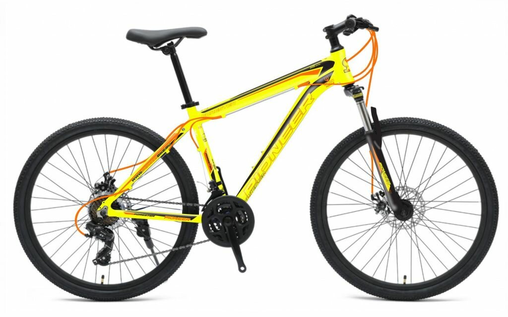 PIONEER Forester 26"/16" lemon-black-orange Велосипед