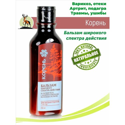 Бальзам широкого спектра действия Корень Сибирские бальзамы 250мл 965₽