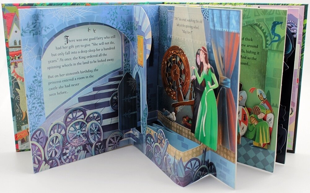 Спящая красавица. Сказки панорамки. Книга-панорама - Sleeping Beauty. Pop Up Fairy Tales - фото №11