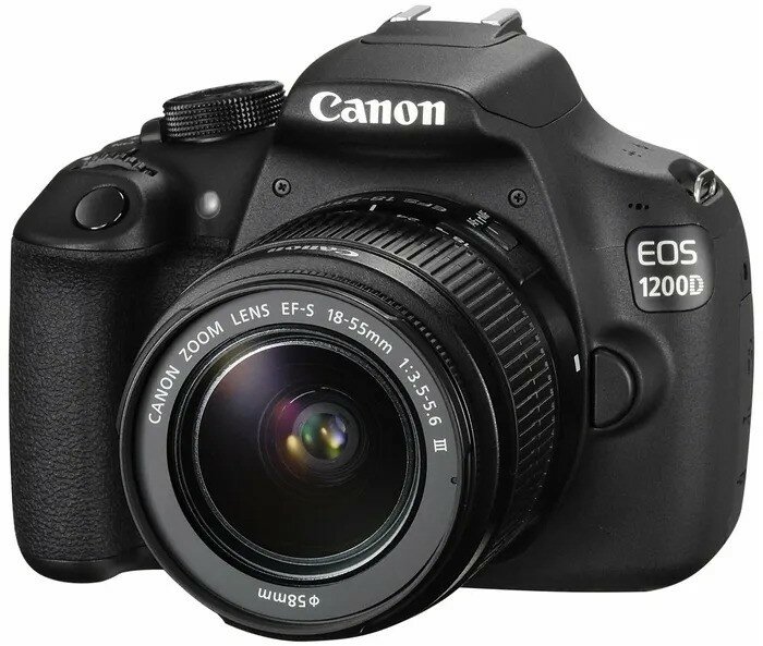 Фотоаппарат Canon EOS 1200D Kit EF-S 18-55mm f/3.5-5.6 III, черный