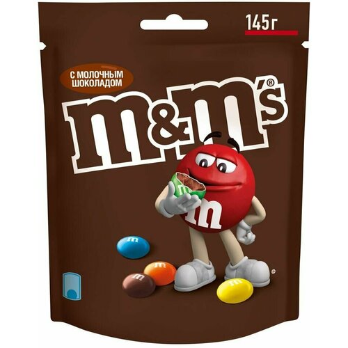 Драже M&Ms с молочным шоколадом 145г