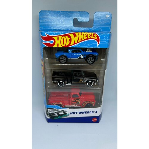 Набор машинок Hot Wheels 3 шт машины hot wheels набор из 5 машинок