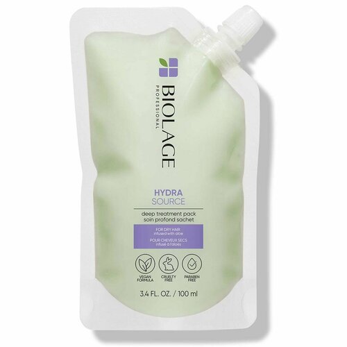 BIOLAGE Маска-концентрат для глубокого восстановления волос Hydra Source Deep Treatment Pack Hair Mask