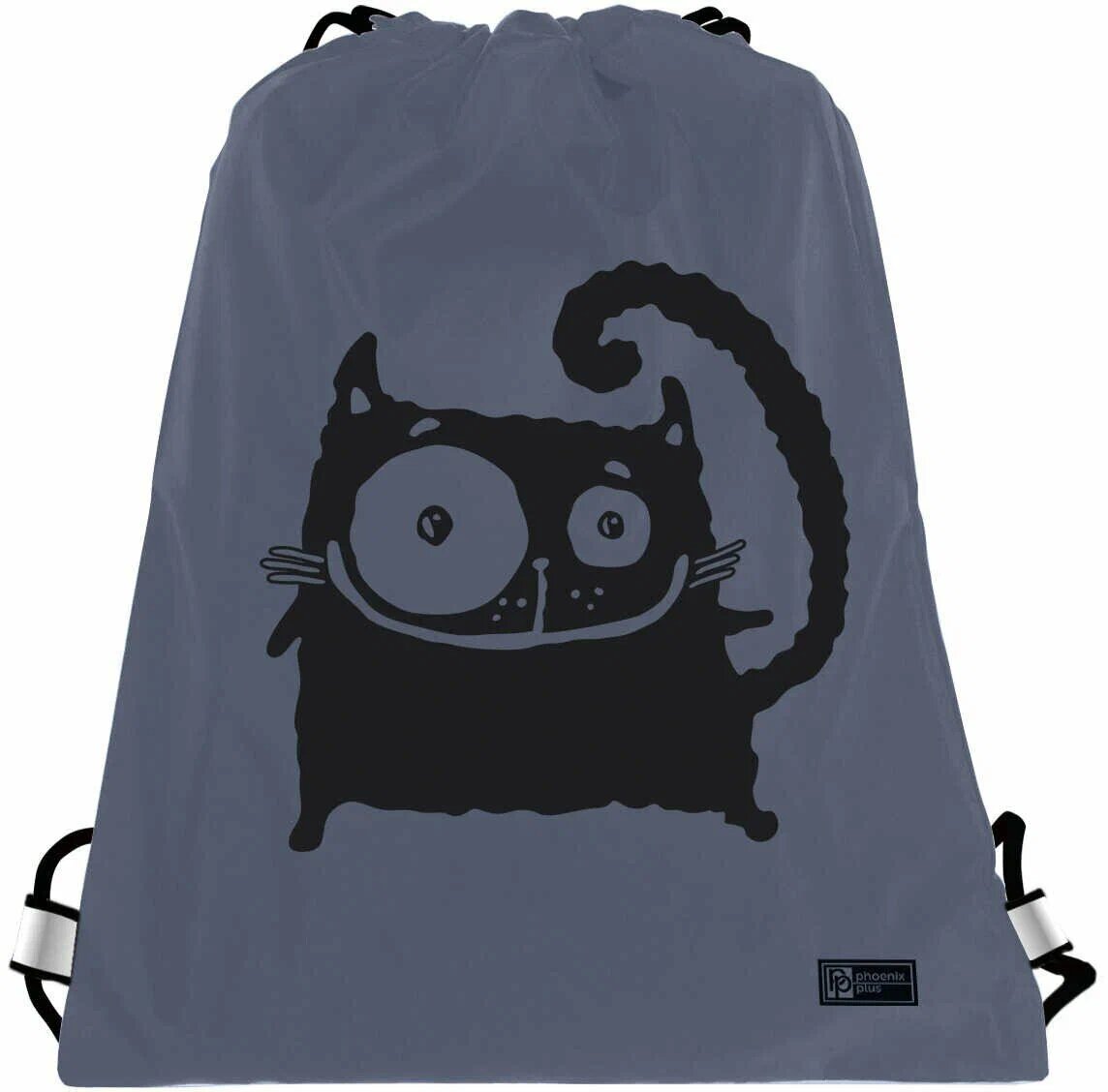 Мешок для обуви Феникс+, полиэстер, 34 x 42 см, светоотражающие элементы, для мальчиков и девочек