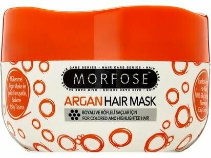 Маска для окрашенных волос Morfose ARGAN HAIR MASK
