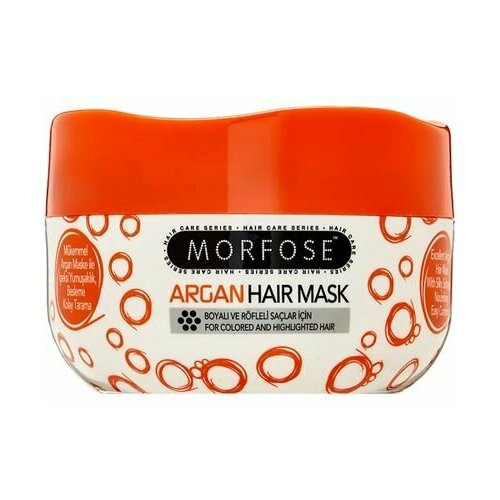 Маска для окрашенных волос Morfose ARGAN HAIR MASK маска для окрашенных волос morfose argan hair mask 250 мл