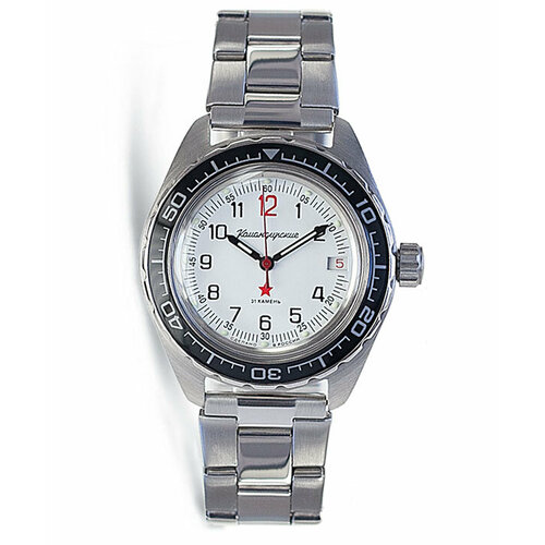 Наручные часы Восток 020712, белый, серебряный наручные часы восток командирские 020712 серебряный белый