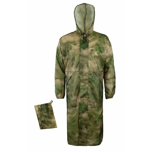 Дождевик мужской тактический камуфляжный Элементаль Raincoat, р.36/38