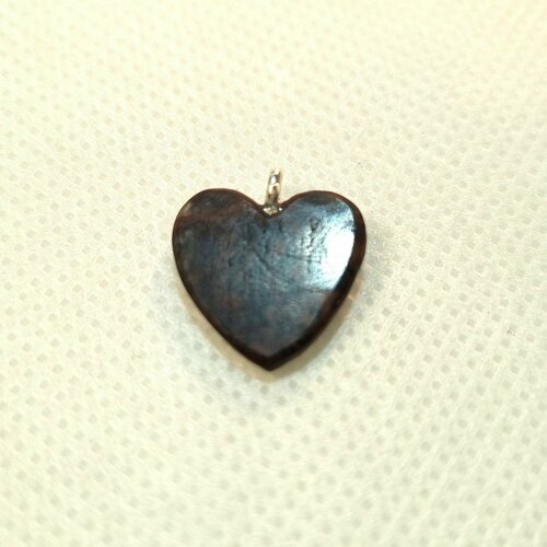 Подвеска, черный, серый кулон сердце медальон сердце бронзовый подвеска сердце бронзовая кулон с фото сердце