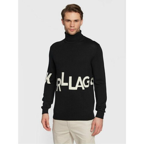 свитер karl lagerfeld размер xxl синий Свитер Karl Lagerfeld, размер L [INT], черный