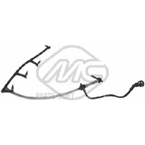 METALCAUCHO 92083 Трубка топливная к форсункам ford transit 2.2tdci