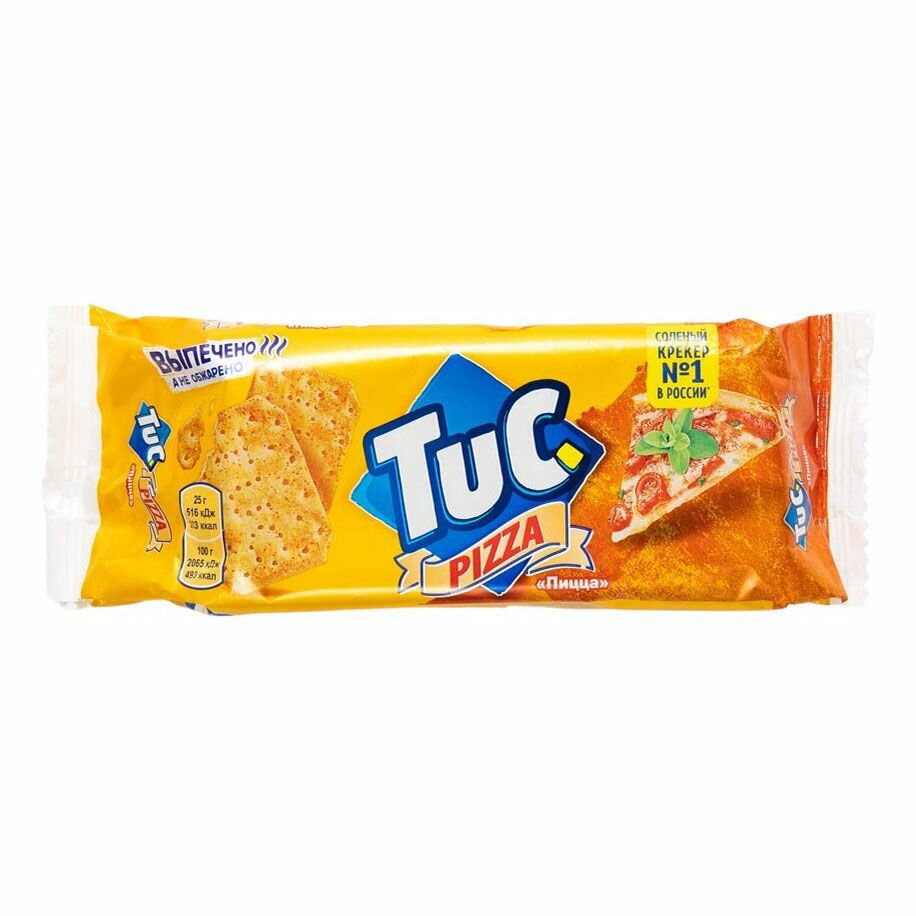 Крекер Tuc пшеничный со вкусом пиццы 100 г