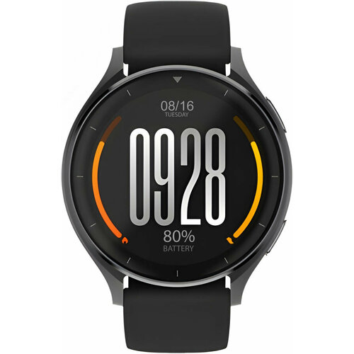 Смарт-часы Xiaomi Watch 2 46мм, 1.43, черный / черный [bhr8035gl] смарт часы blackview x5 1 3 черный черный [x5 black]