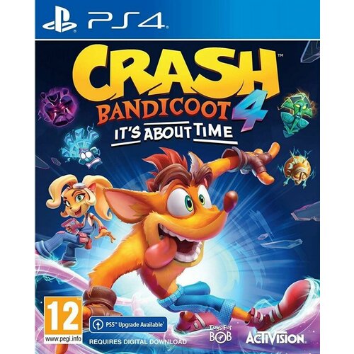 Crash Bandicoot 4: It’s About Time (русские субтитры) (PS4) Новый игра для sony ps4 crash bandicoot 4 это вопрос времени русские субтитры