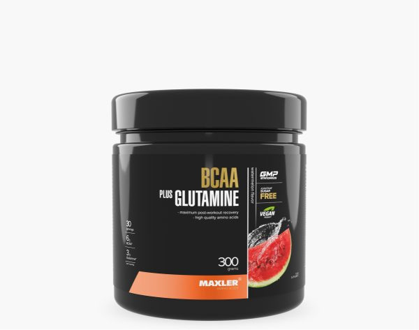 Maxler BCAA+Glutamine 300 г, Арбуз