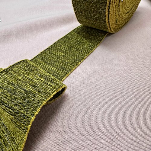 Тесьма репсовая бархатная 5см 1 метр 520₽