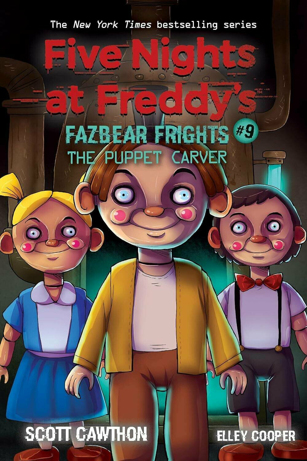 Five Nights at Freddy's Fazbear Frights 9 The Puppet Carver Пять ночей у Фредди Ужасы Фазбера 9 Кукольник / Книги на английском языке