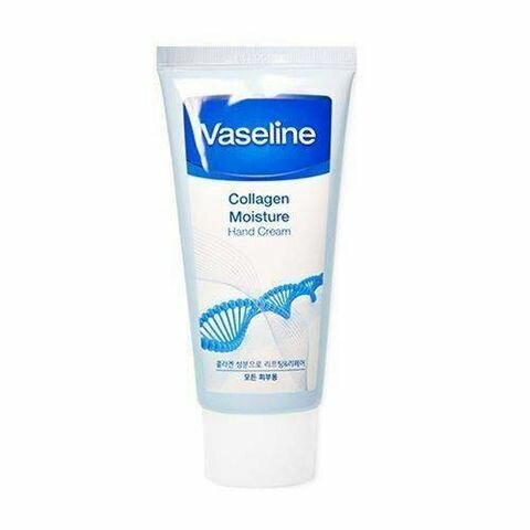 FOODAHOLIC Крем для рук Vaseline Collagen Moisture Hand Cream, увлажняющий, с коллагеном, для всех типов кожи, 80 мл