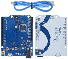 Контроллер Arduino Leonardo совместимый на ATmega32U4 с кабелем Micro USB (Н)