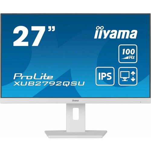 Монитор Iiyama ProLite XUB2792QSU-W6 27, белый