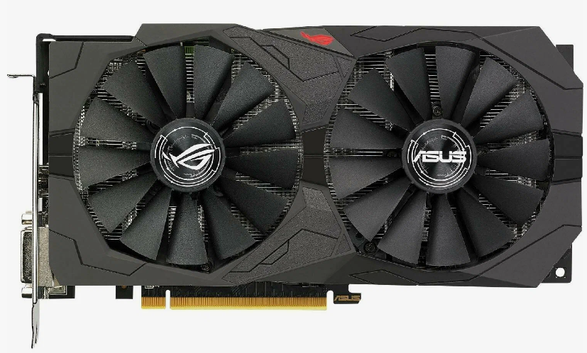 Видеокарта Asus ROG Strix AMD Radeon RX 560 4096Mb 128 GDDR5 1199/6000 DVIx1 HDMIx1 DPx1 HDCP Ret