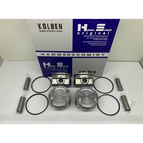 Поршни на HYUNDAI KIA 16 G4FG 050 с кольцами ремонтные Под расточку HAMMERSCHMIDT Premium Creta Elantra i30 Solaris Ceed Rio 16900₽
