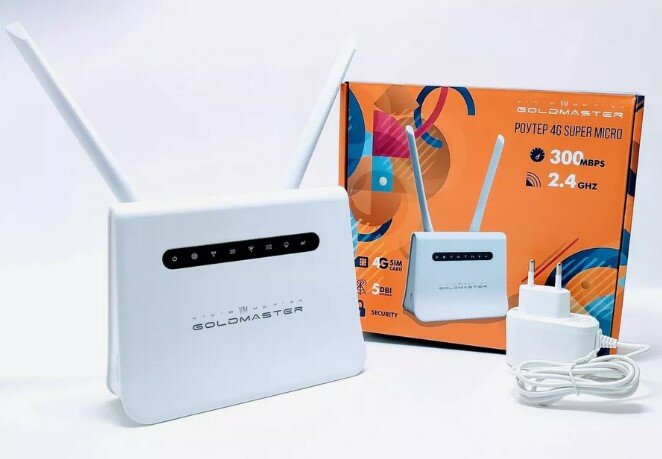 Роутер GoldMaster GM super micro 3G/4G cat.4