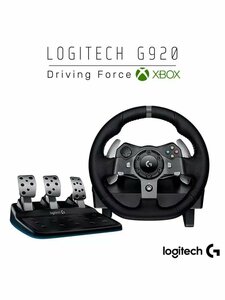 Руль Logitech G G920 Driving Force, черный (XBOX)
