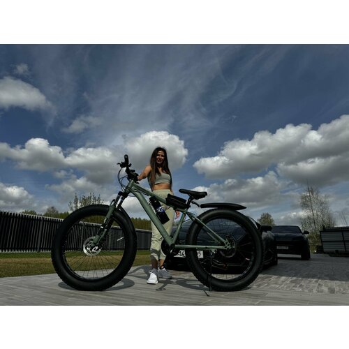 Велосипед Фэтбайк SPR Richiesto 24 Горный Спортивный Взрослый Подростковый зеленый 27200₽