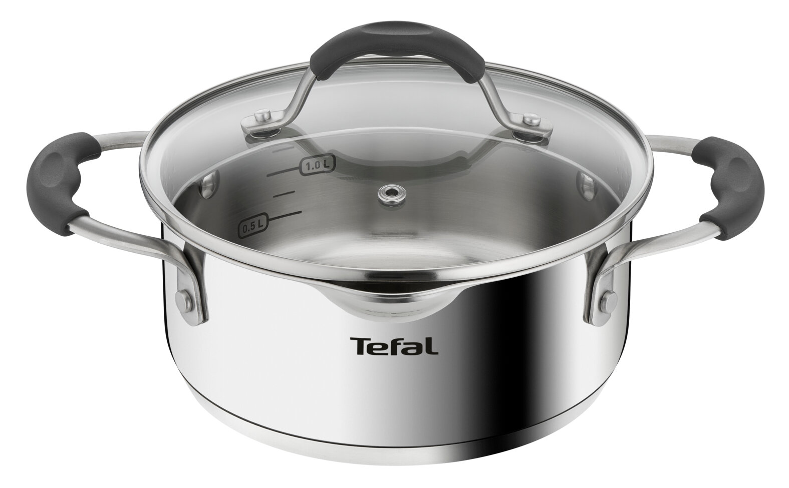 Кастрюля Tefal Illico 4,9л с крышкой (G7454674)