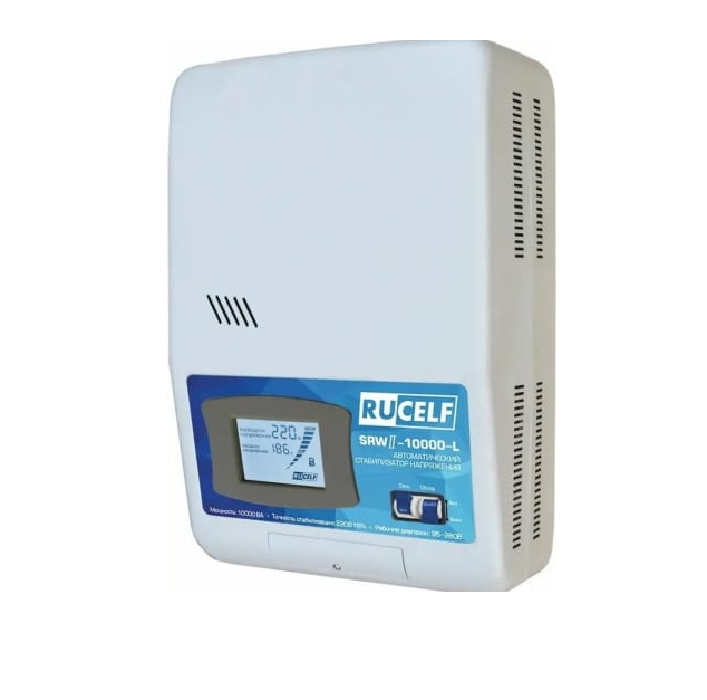 фото Стабилизатор напряжения Rucelf SRFII-10000-L 10кВА однофазный white
