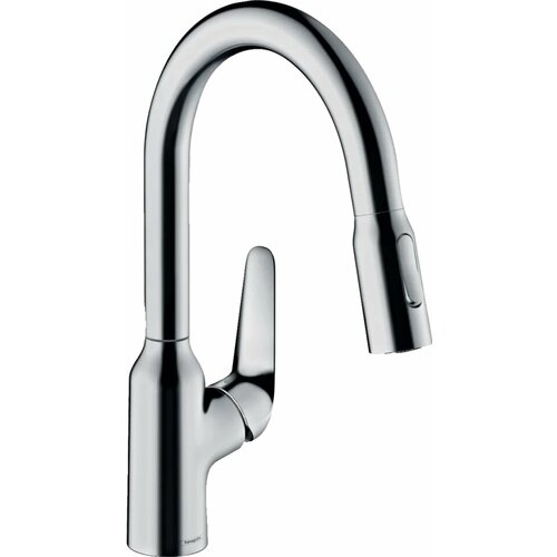 смеситель hansgrohe focus m42 71801000 для кухонной мойки хром Смеситель для кухни Hansgrohe Focus M42 71801000