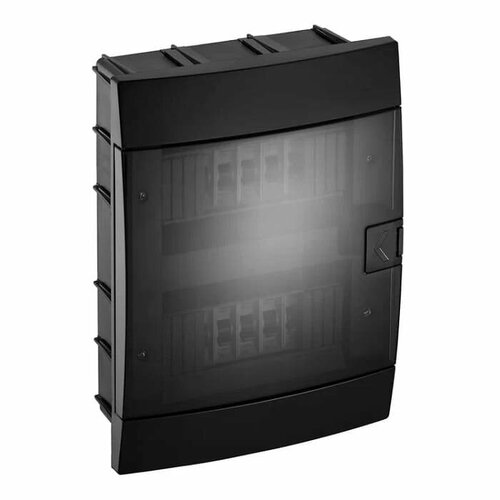 Бокс ЩРВ HOROZ 24 модуля встраиваемый черный 1950₽