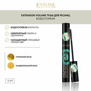 Тушь для ресниц серии EXTENSION VOLUME PROFESSIONAL MAKE-UP водостойкая черная 10 мл