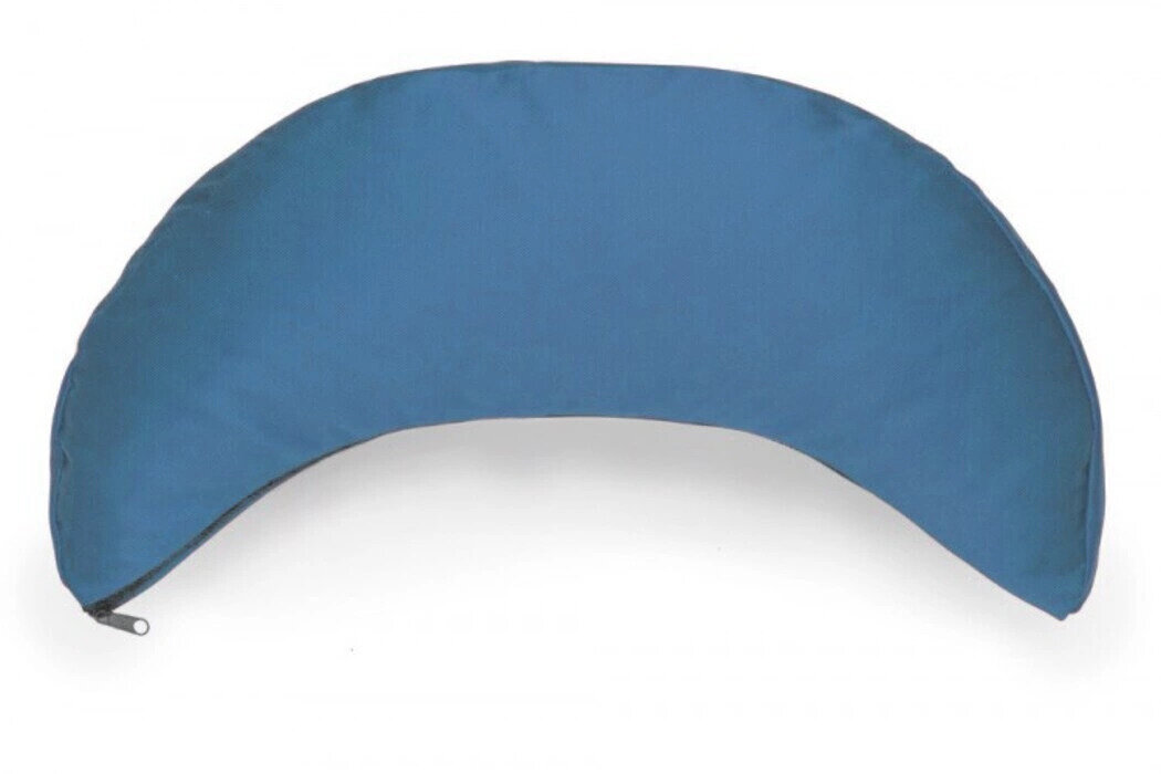 Подушка для медитации Yogastuff Полумесяц голубая