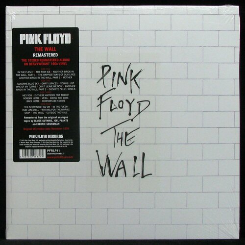 Виниловая пластинка Pink Floyd – Wall (2LP) виниловая пластинка pink floyd the wall remastered edition 2lp