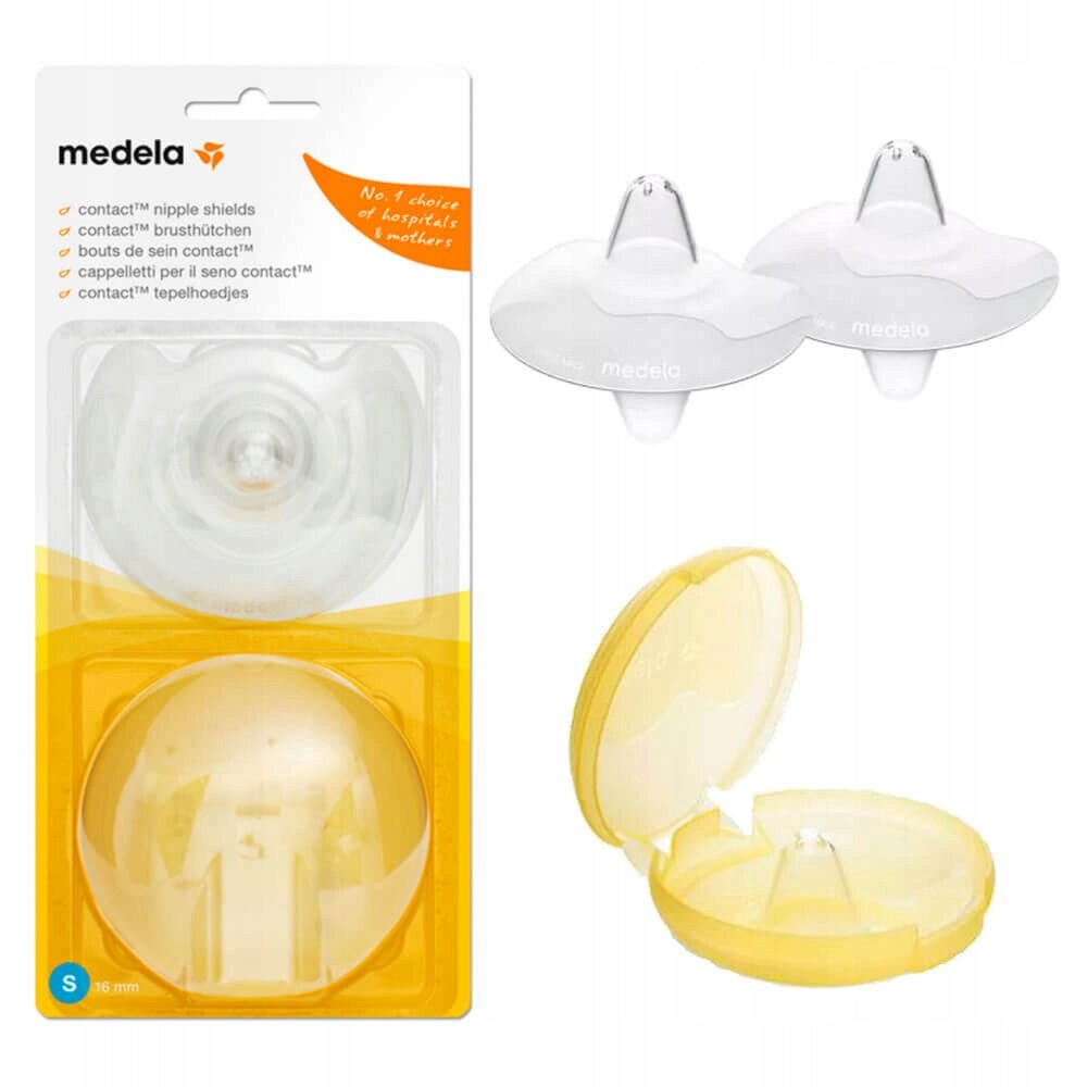 Накладки для кормления Medela Contact 2 шт размер S силиконовые