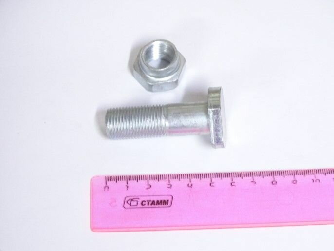 фото Комплект болт тормозн. барабана М16*1,5*50 с самостоп. гайкой