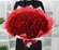 Букет 101 красная роза 40 см, "THE FLOREAL", Кения, упаковка