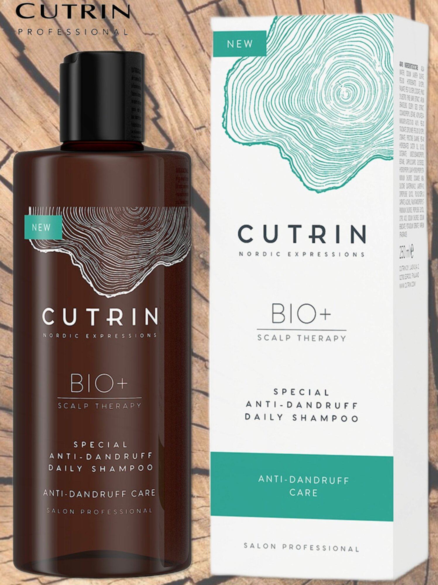 Cutrin BIO+ Шампунь для ежедневнего применения против перхоти Special Anti-Dandruff Shampoo 250мл