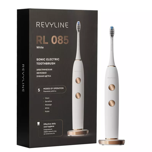 Электрическая звуковая зубная щётка Revyline RL 085 White 549000₽